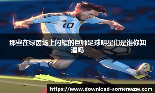 那些在绿茵场上闪耀的巨帅足球明星们是谁你知道吗